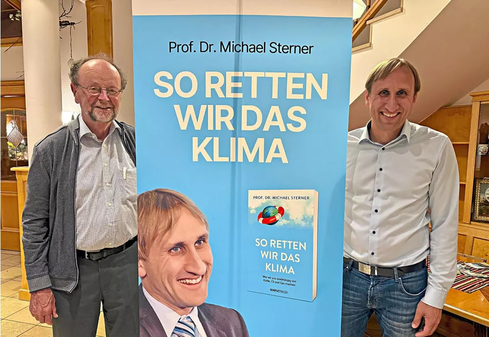 Gerhard Albrecht und Prof. Dr. Michael Sterner